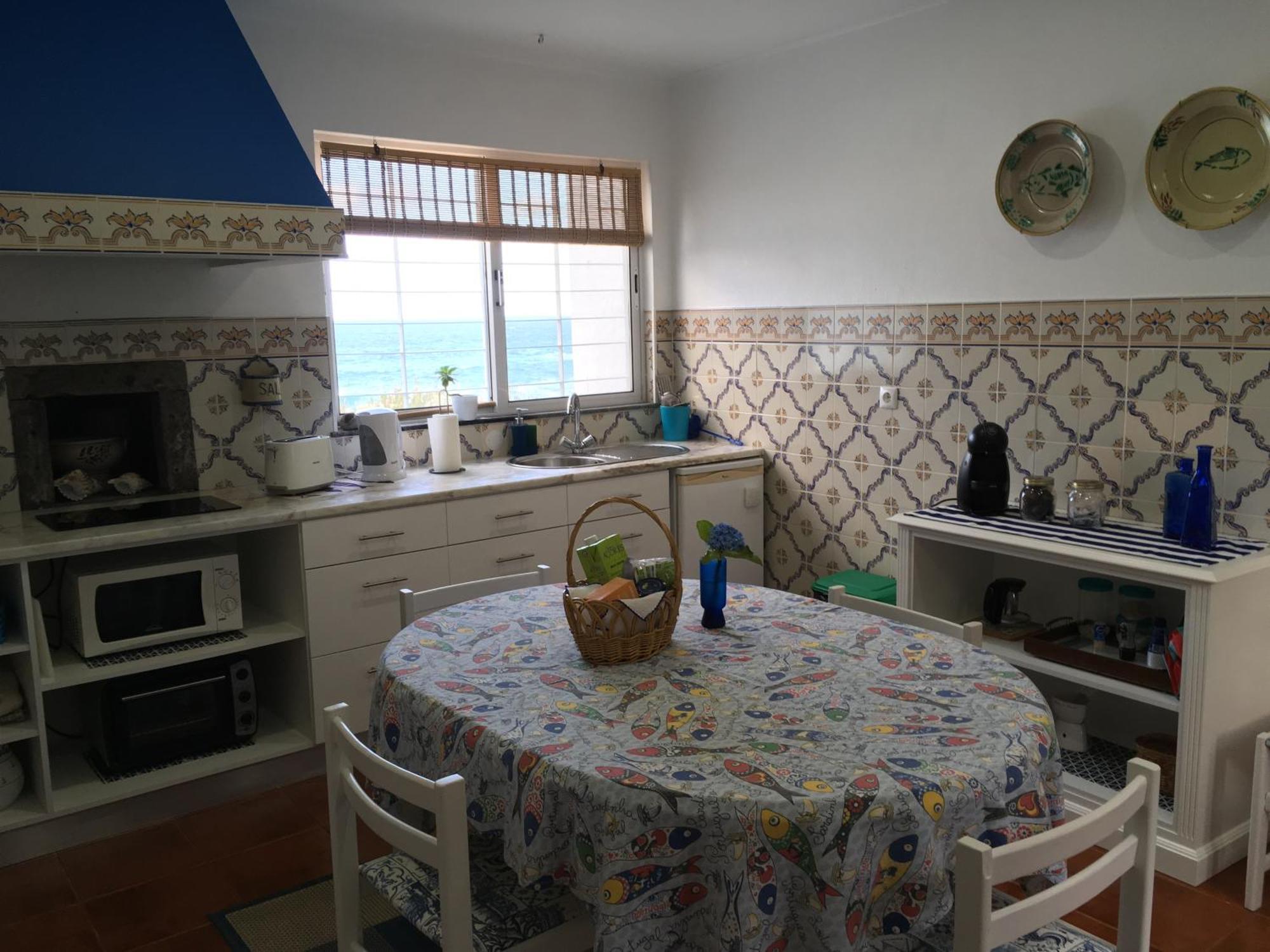 Sea House Villa Ribeira Seca do Porto Luaran gambar